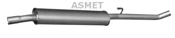 Asmet 09.100 Central silencer 09100