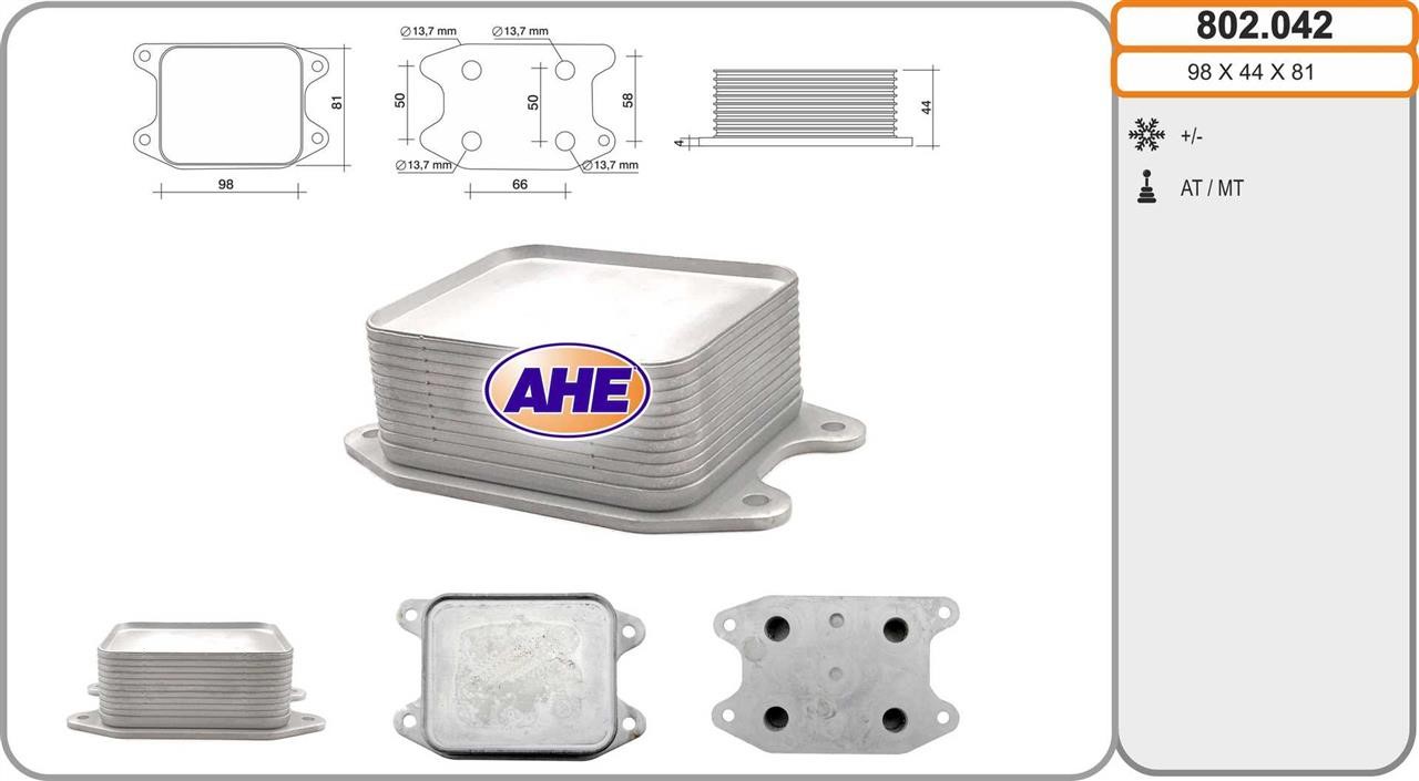 AHE 802.042 Oil Cooler, engine oil 802042