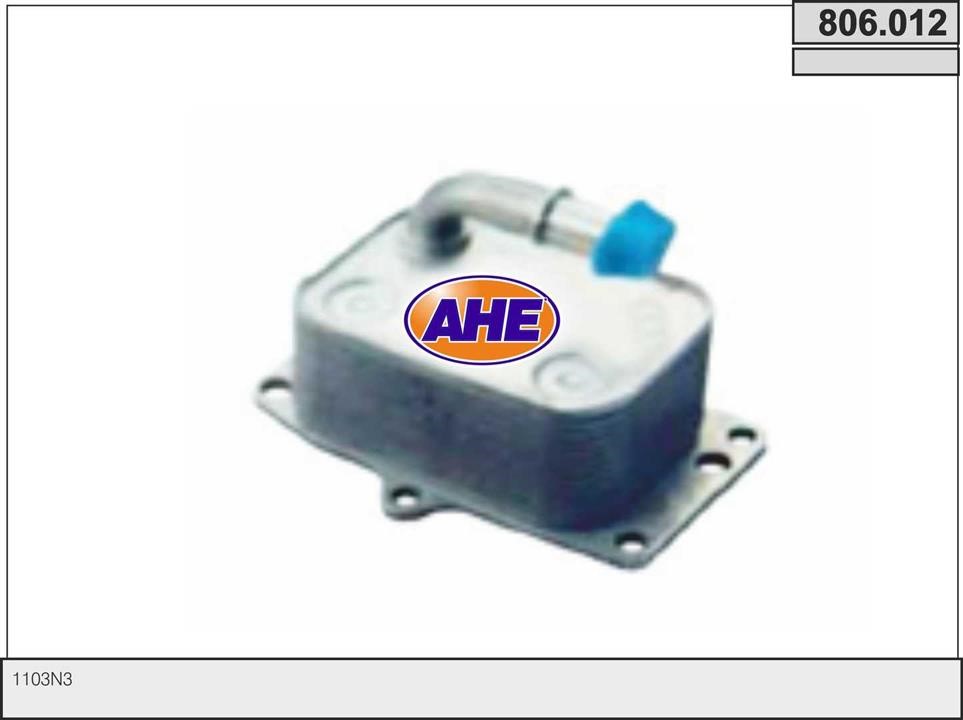 AHE 806.012 Oil Cooler, engine oil 806012