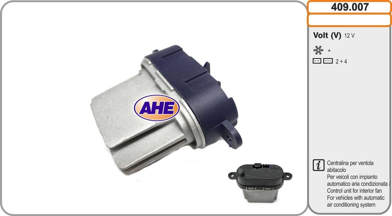 AHE 409.007 Control Unit, electric fan (engine cooling) 409007