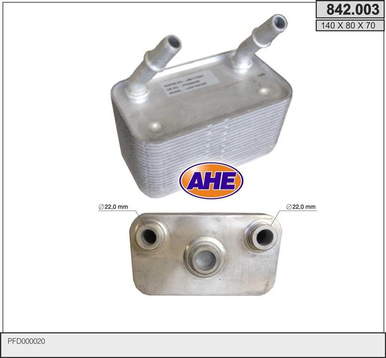 AHE 842.003 Oil Cooler, engine oil 842003