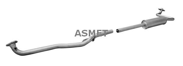 Centre Muffler Asmet 20040