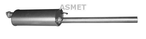 Asmet 07.187 Central silencer 07187