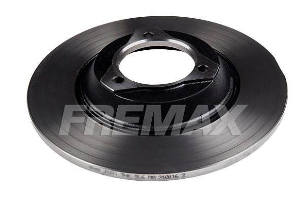 Fremax BD4641 Unventilated front brake disc BD4641