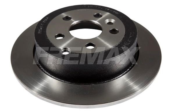 Fremax BD1184 Rear brake disc, non-ventilated BD1184