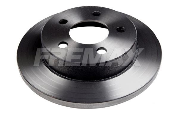 Fremax BD4017 Rear brake disc, non-ventilated BD4017