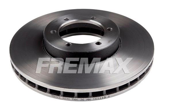 Fremax BD0002 Front brake disc ventilated BD0002