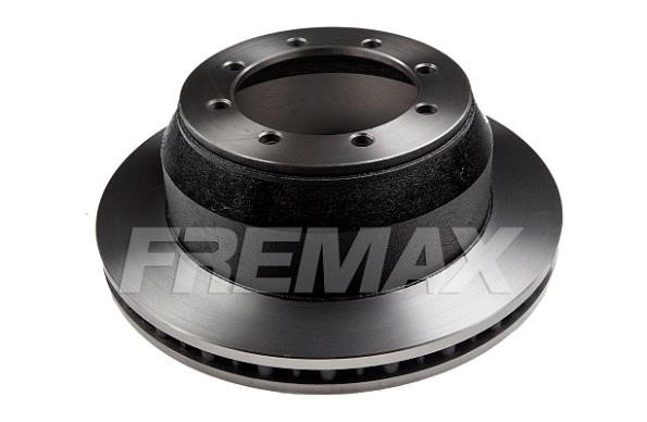 Fremax BD4084 Rear ventilated brake disc BD4084