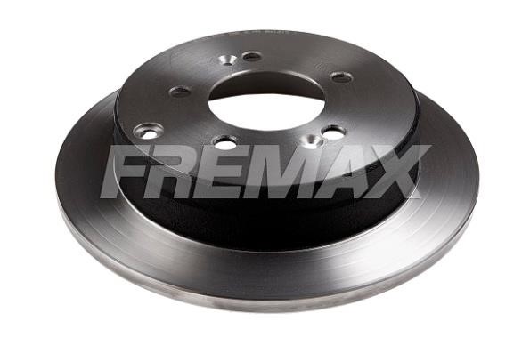 Fremax BD5104 Rear brake disc, non-ventilated BD5104