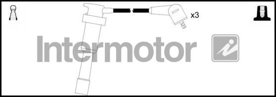 Intermotor 73826 Ignition cable kit 73826
