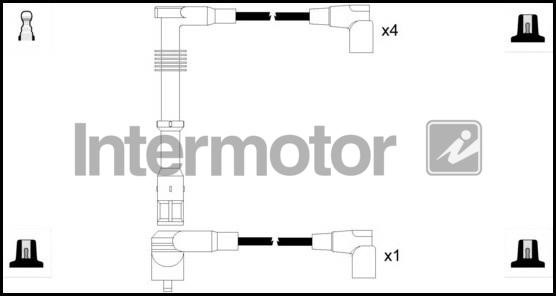 Intermotor 73702 Ignition cable kit 73702