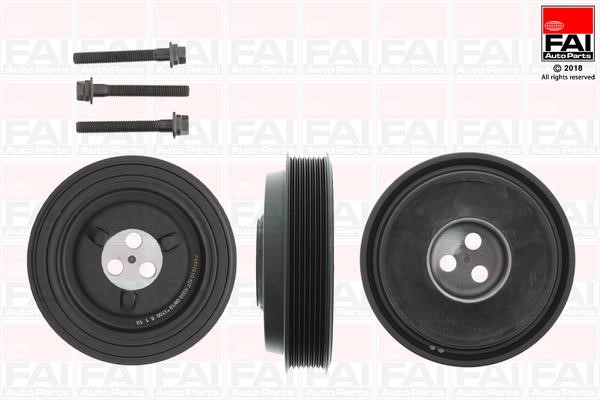 Crankshaft pulley Ford Transit: FVD1010K FAI Pulley crankshaft