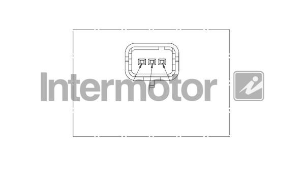 Camshaft position sensor Intermotor 17092