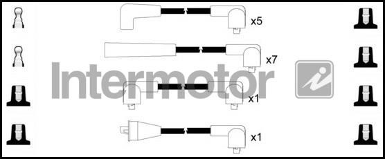 Intermotor 73831 Ignition cable kit 73831