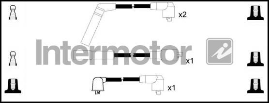 Intermotor 73684 Ignition cable kit 73684