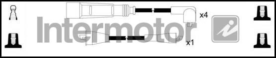 Intermotor 73822 Ignition cable kit 73822