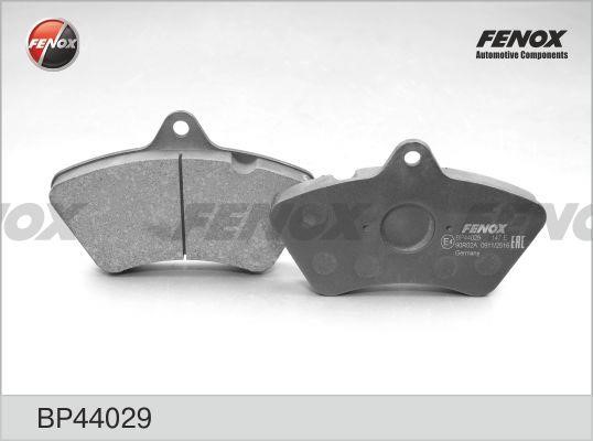 Fenox BP44029 Brake Pad Set, disc brake BP44029