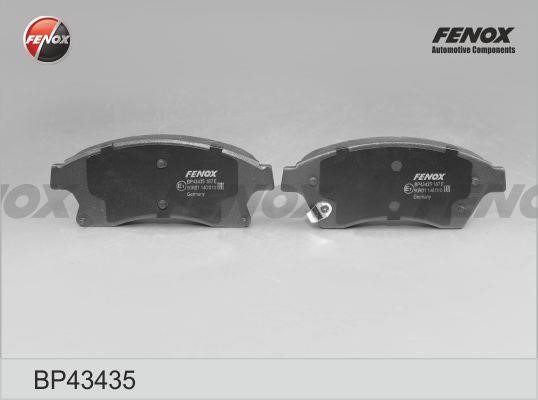 Fenox BP43435 Brake Pad Set, disc brake BP43435