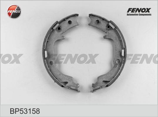 Fenox BP53158 Brake shoe set BP53158