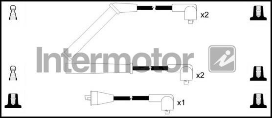 Intermotor 73511 Ignition cable kit 73511