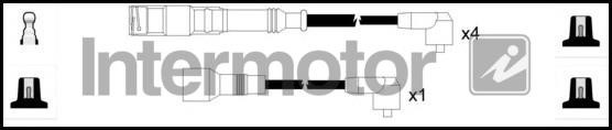Intermotor 73771 Ignition cable kit 73771
