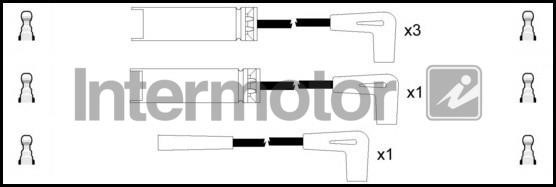 Intermotor 73905 Ignition cable kit 73905