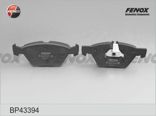 Fenox BP43394 Brake Pad Set, disc brake BP43394