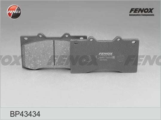 Fenox BP43434 Brake Pad Set, disc brake BP43434