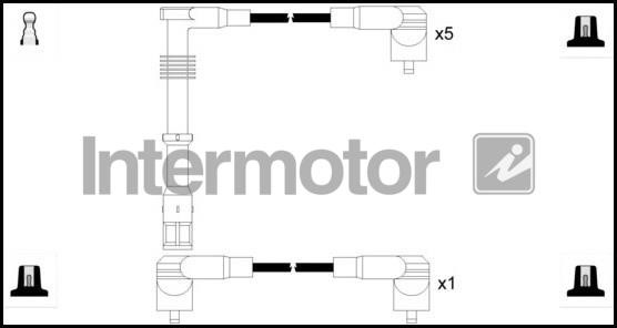 Intermotor 73884 Ignition cable kit 73884