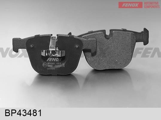 Fenox BP43481 Brake Pad Set, disc brake BP43481