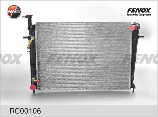 Fenox RC00106 Radiator, engine cooling RC00106