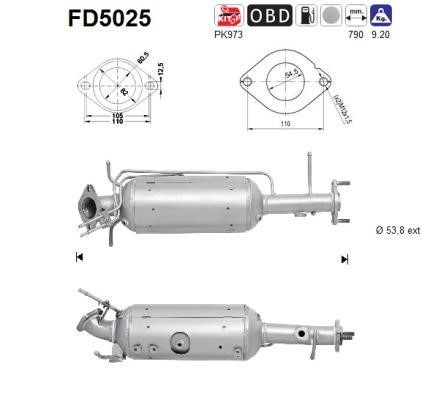 As FD5025 Filter FD5025