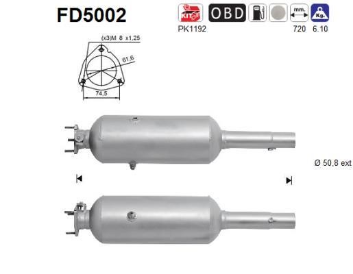 As FD5002 Filter FD5002