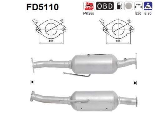 As FD5110 Filter FD5110