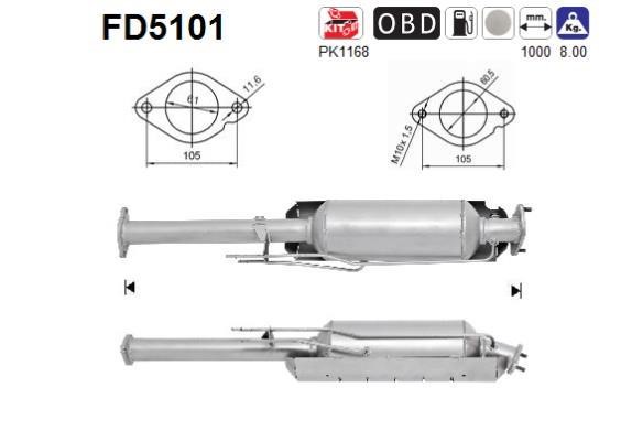As FD5101 Filter FD5101