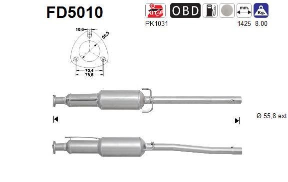 As FD5010 Filter FD5010