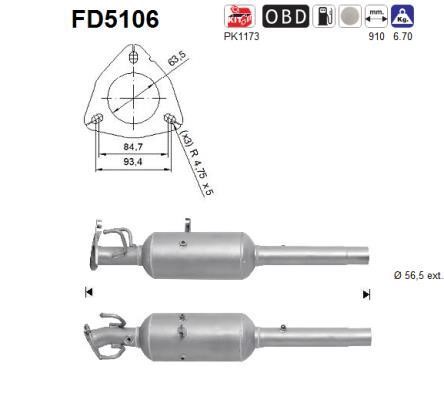 As FD5106 Filter FD5106