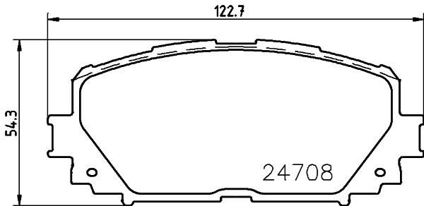 Don PCP1566 Brake Pad Set, disc brake PCP1566