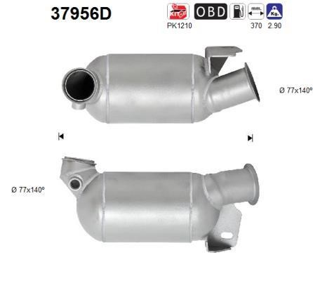 Catalyst exhaust Volkswagen Transporter: 37956D As Catalytic Converter