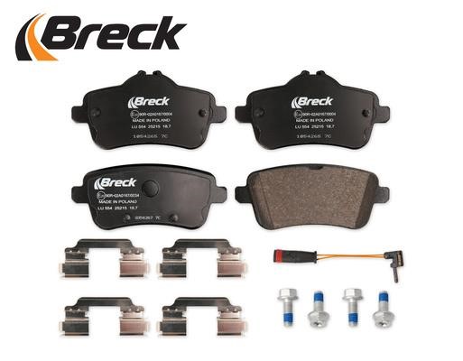 Breck Brake Pad Set, disc brake – price 180 PLN