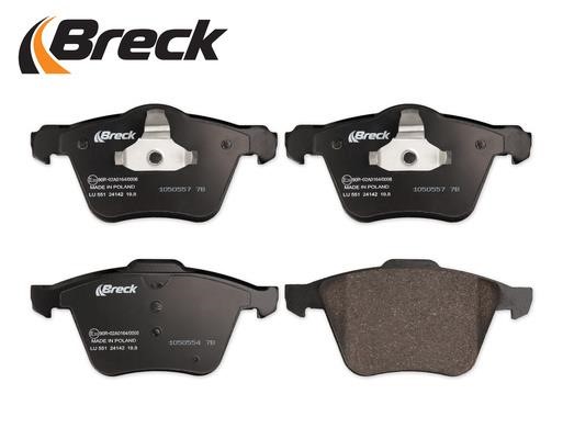 Breck Brake Pad Set, disc brake – price 178 PLN