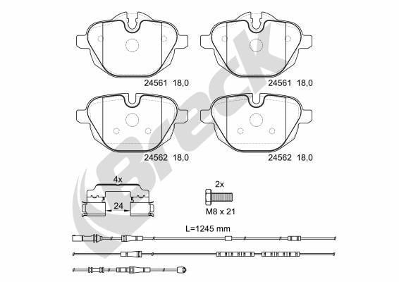 Buy Breck 245610055210 – good price at EXIST.AE!