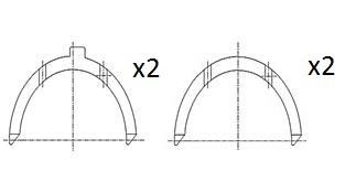 FAI BT3003-STD Thrust Washer, crankshaft BT3003STD