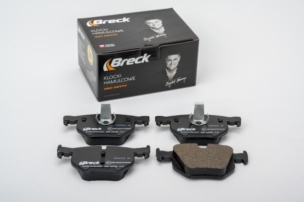 Brake Pad Set, disc brake Breck 23732 00 554 00