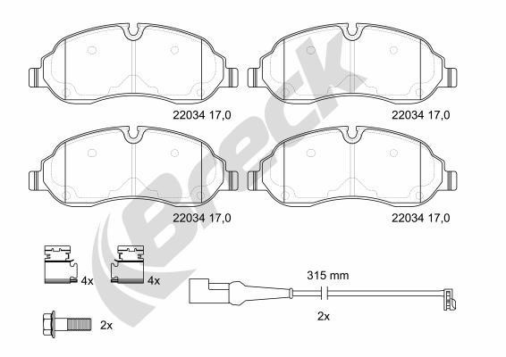 Buy Breck 220340070300 – good price at EXIST.AE!