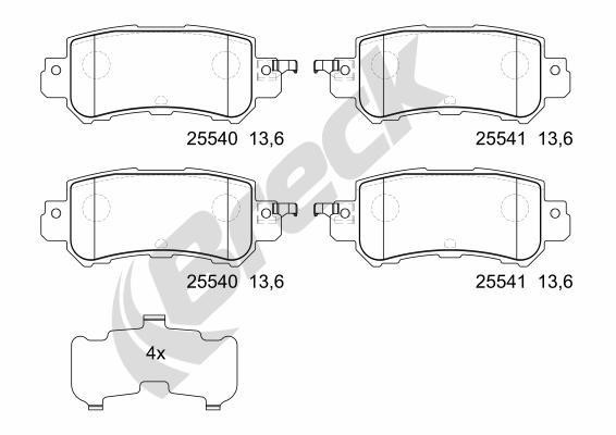 Buy Breck 255400070200 – good price at EXIST.AE!