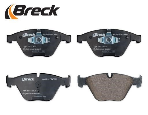 Breck Brake pad set – price [object Object] PLN