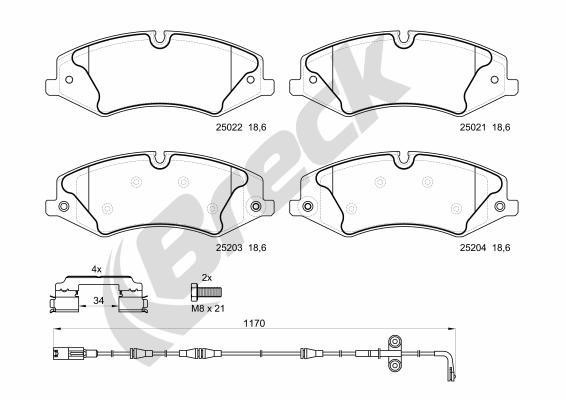 Buy Breck 250220055300 – good price at EXIST.AE!