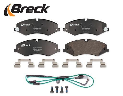 Breck Brake pad set – price [object Object] PLN