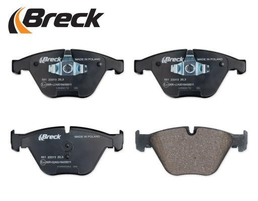 Breck Brake pad set – price [object Object] PLN